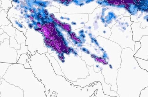 قوی‌ترین سامانۀ برفی در راه ایران