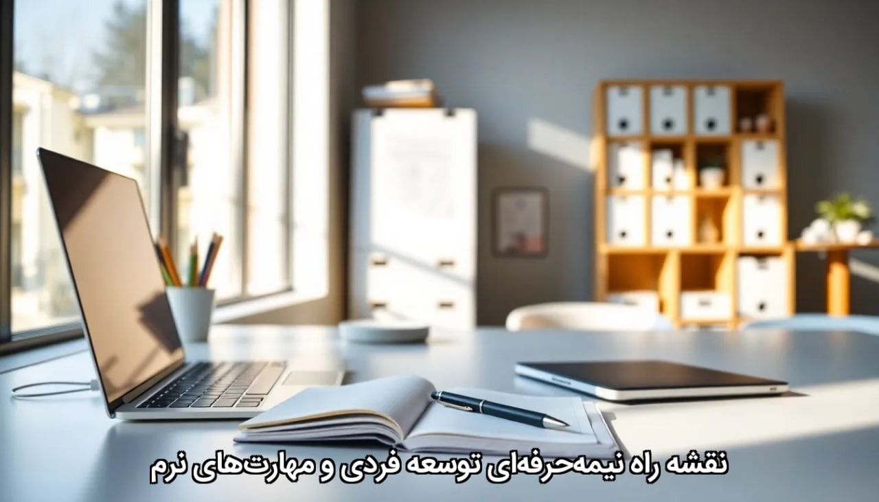 نقشه راه نیمه‌حرفه‌ای توسعه فردی و مهارت‌های نرم