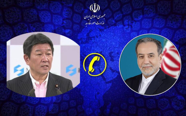 گفتگوی تلفنی وزرای امور خارجه ایران و ژاپن در مورد تحولات دوجانبه