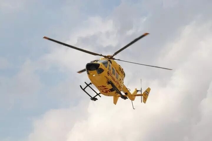 ماموریت نفس گیر اورژانس هوایی در بام ایران ماموریت نفس گیر اورژانس هوایی در بام ایران