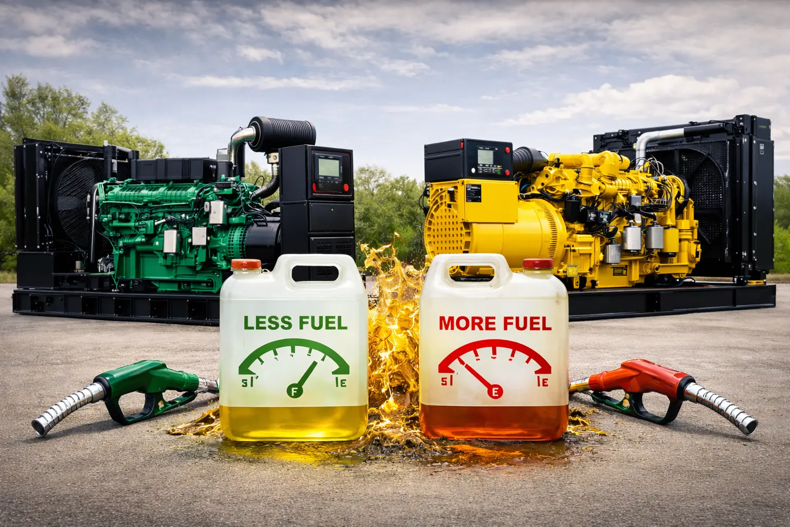 دیزل ژنراتور ولوو بهتر است یا کامینز؟ مقایسه 2 غول ژنراتور سازی مصرف سوخت کدام یک کمتر است؟