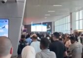 ازدحام بی‌سابقه‌ در فرودگاه کویت برای خروج از این کشور