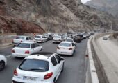 ترافیک سنگین در محور کندوان