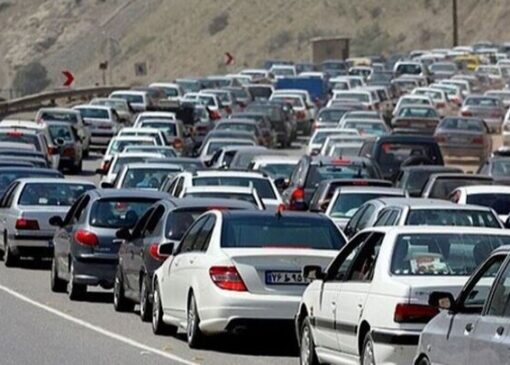 ترافیک سنگین در جاده چالوس و آزادراه تهران-شمال